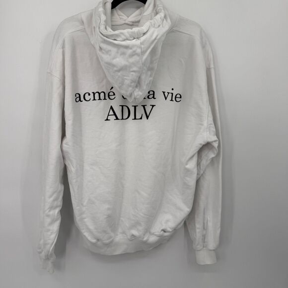 acme de la vie Unisex Adult Size 1 Large Hoodie Baby Face Korean Brand Hipster - Picture 5 of 12